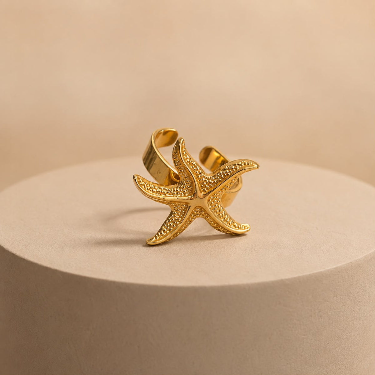 Asteria Starfish adjustable Ring