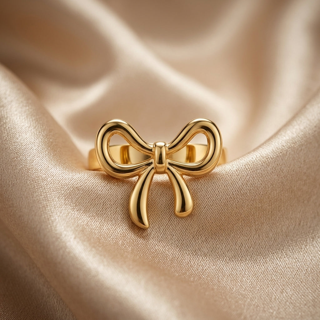 Bella Bow Adjustable Ring