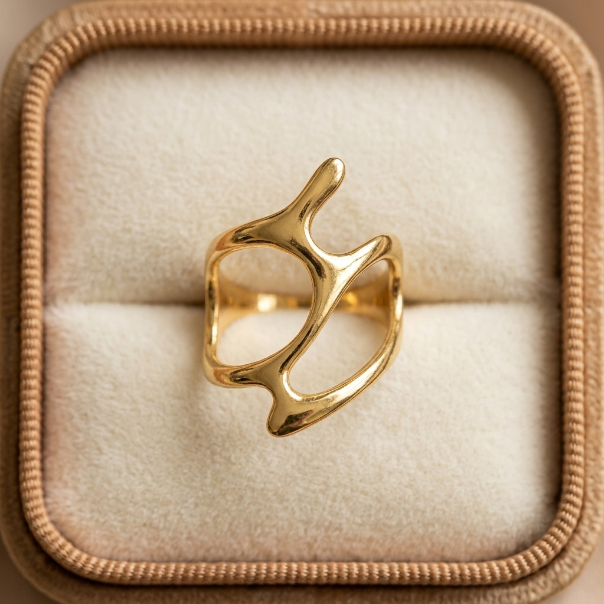 Luna Arc Adjustable Ring