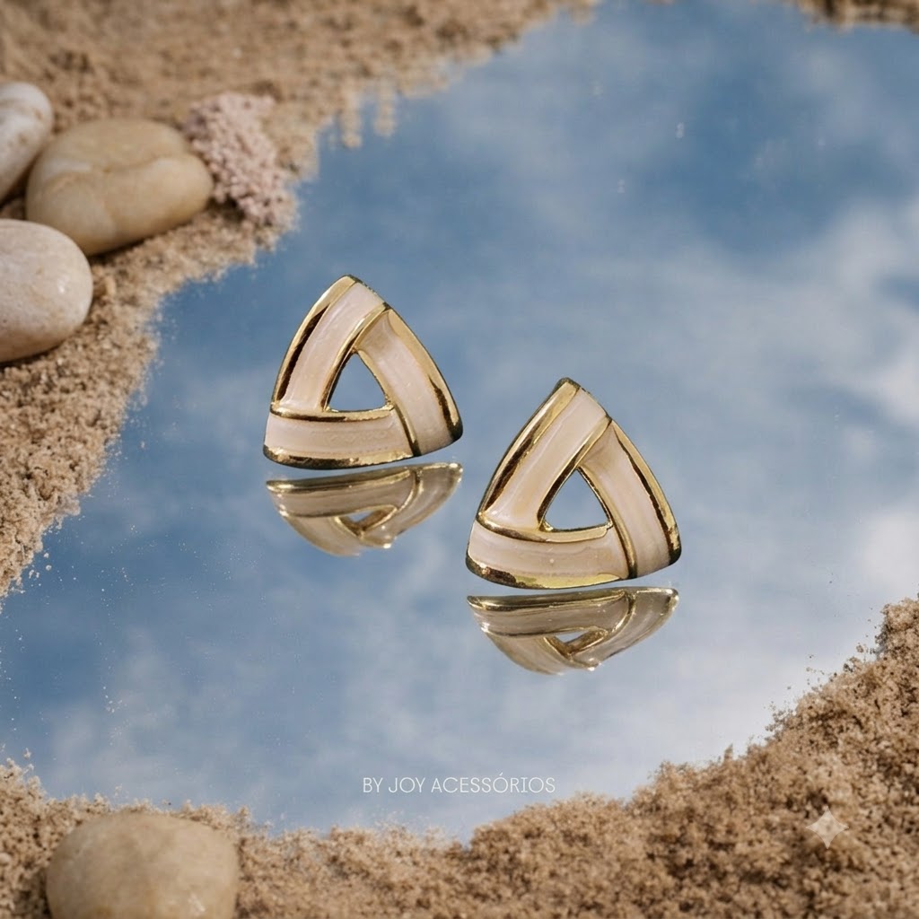 Ivory Trinity Earrings