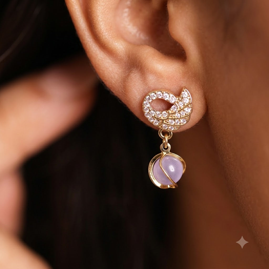 Orbit Drop Earrings