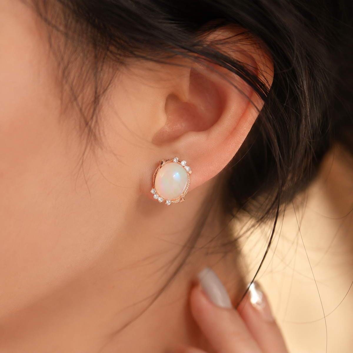 Aurora Opal Luxe Earrings