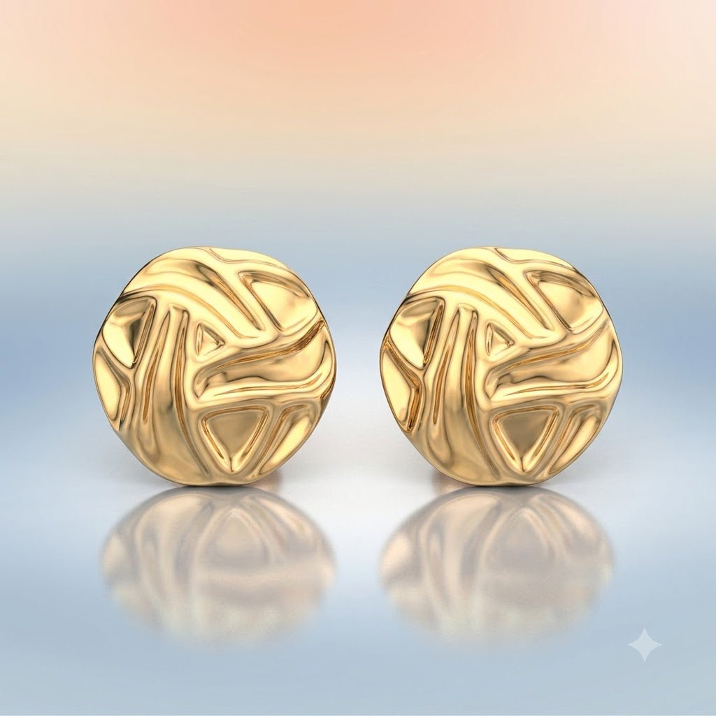Sculpt Stud Earrings