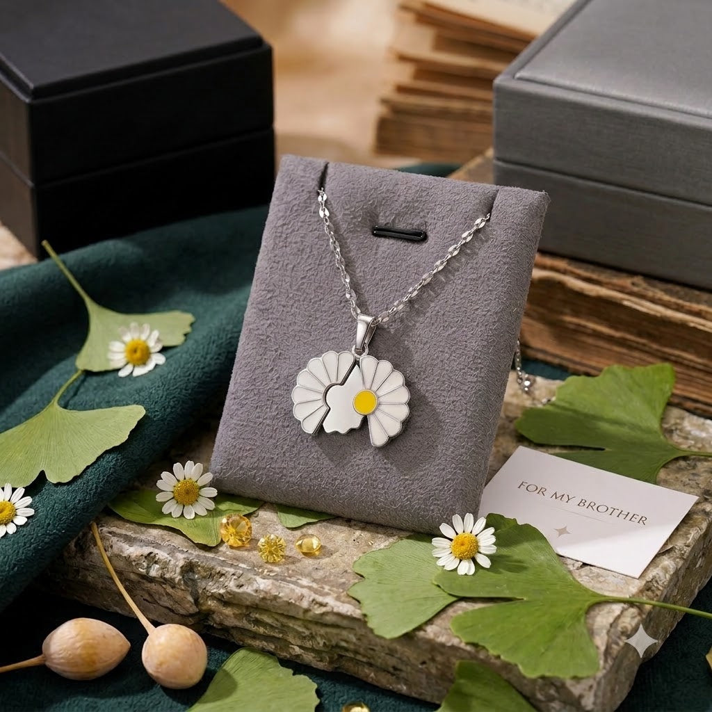 Bloom Secret Daisy Magnetic Necklace